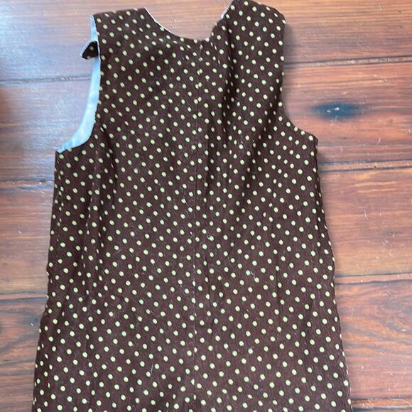 Castles & Crowns Thanksgiving fall polka dot corduroy turkey appliqué romper 12M - Picture 7 of 8